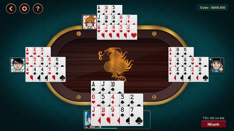 Mậu binh là game bài cần tính toán và khéo léo Mậu binh là game bài cần tính toán và khéo léo